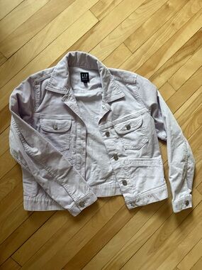 GAP Lavender Denim Jacket S